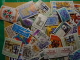 Гора марок 100 шт почтовых марок Болгария 4, фото №3