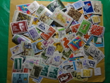 Гора марок 100 шт почтовых марок Болгария 5, фото №2