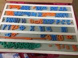 Набор Буквы и цифры на магнитах (10 комплектов), фото №5