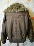 Куртка утепленная. Бомбер KAPPAHI Еврозима мех синтепон p-p XL(48-50)(состояние!), фото №8
