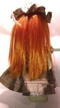 Кукла интерьерная текстильная Златовласка. Ручная работа. Рост - 23 см., фото №5