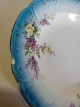 Красивая резная тарелка,Кузнецов, редкое клеймо, фото №5