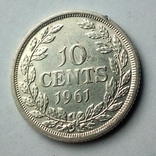 Либерия 10 центов 1961 г., фото №7