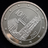Австрія 10 євроцентів 2002 року, фото №6