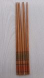 Лакированные китайские палочки для еды (6 шт), фото №3