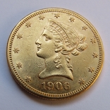10 долларов 1906 г. США, фото №7