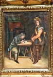 Картина Холст 55,5*68 см масло 18 век, фото №3
