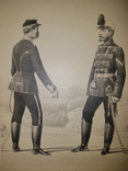  Литография унтер офицер 1870 год, фото №2