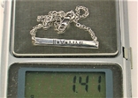 Браслет цепочка серебро 925 проба длина 19,5 см. 1,41 грамма II V MMI, фото №7