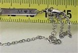 Браслет цепочка серебро 925 проба длина 21 см. 1.65 грамма M K, фото №5