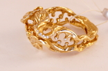 Кольцо "Lips", золото750 вставки бриллианты., фото №4