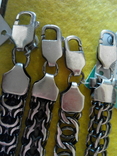 Коллекция мужских браслетов из серебра 12 штук(366.79грамма), фото №7