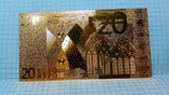 Сувенирная банкнота 20 Euro ( Евро), фото №2