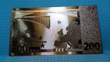 Сувенирная банкнота 200 Euro ( Евро), фото №2