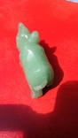 Статуэтка носорога из зеленого авантюрина., фото №5
