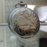 Карманные часы Молния Победа СССР с документами + коробка (на ходу), фото №6