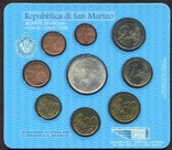  Сан-Марино. Официальный набор 2006 Melchiorre Delfico (с серебряной монетой 5 евро), фото №2