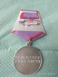Медаль"За Трудовую доблесть", фото №3