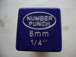 Набор для набивки цифры на 6 мм, фото №3