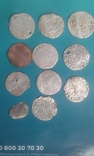 8 полтораков серебро один фальшивый медь трояк и половинка монеты серебро, фото №4