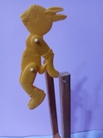 Зайчик акробат механическая игрушка СССР, фото №9