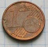 1 евроцент 2007 D Германия., фото №3