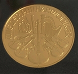 Золотая монета Венская Филармония 1 унция (Vienna Philharmonic) - Philharmoniker, фото №2