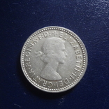 6 пенсов 1961 Австралия серебро (Г.9.13), фото №3