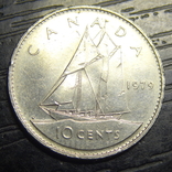 10 центів Канада 1979, фото №2