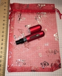 Самозаправляющийся, герметичный атомайзер (флакон) для парфюма, 5мл (красный) + бонус, фото №5