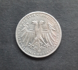 2 Гульдена Франкфурт 1848 год Серебро, фото №2