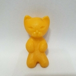 Игрушка Ссср фигурка полиэтилен кот котик котенок 7 см., фото №2