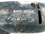 Дрель BLACK DECKER KD 350 RE 520W з Німеччини, фото №3