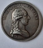 Серебряная медаль , Иосиф 2 , Австрия., фото №2