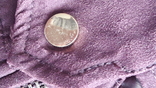 Лёгкая бордовая куртка под замш Kiabi, фото №5