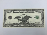 Купюра 1 миллион долларов США 1000000 USA банкнота Million Dollar, фото №2