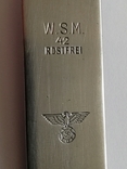 Ложка немецкая W. S. M. 1942., фото №4