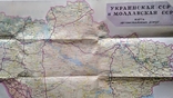 Карта автомобильных дорог Украинская ССР и Молдавская ССР 1976 г., фото №4