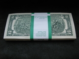 2 долара США корінець 100штук номер в номер, фото №8