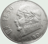 39.Мексика 1 песо, 1980, фото №3