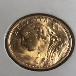 20 франков (20 FR Helvetia) 1935, Швейцария, фото №9