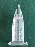 Настольный сувенир, Дубай ( стекло) 12 см б/у, фото №5