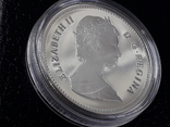 1 доллар, Канада, 1986 год, 100 лет городу Ванкувер, серебро, в презентационном футляре, фото №6