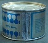Вода питьевая консервированная, 12.1985, 240 грамм, фото №7