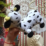 Мягкая игрушка корова коровка, фото №3
