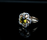 Кольцо золотое Золото Камень Олександрит, фото №9