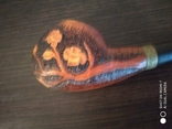 Курительная трубка с резным орнаментом, фото №3