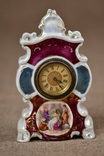 Augarten Kaufmann Настольные часы Австрия 1900 гг, фото №2