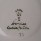 Набор фарфоровых тарелок Винтаж, Бавария, Лес, фото №5