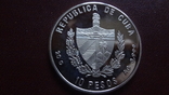 10 песос 2004 Куба серебро (8.4.10), фото №4